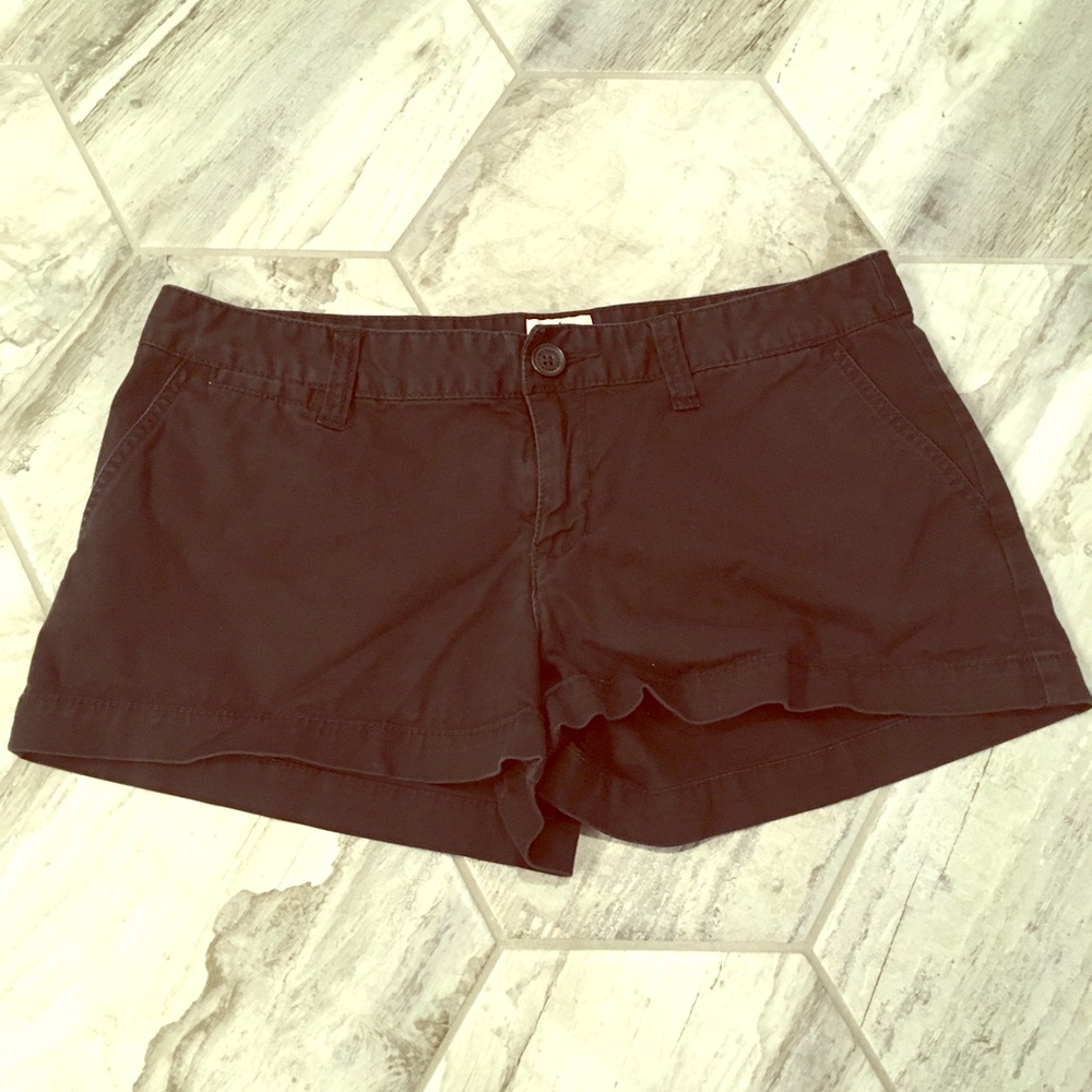 Black Chino Short